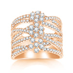 Carissie Ring MF215008 - Rose Gold Front View