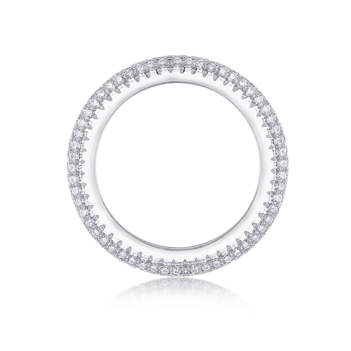 Carissie Ring MF215010 - Silver Side View