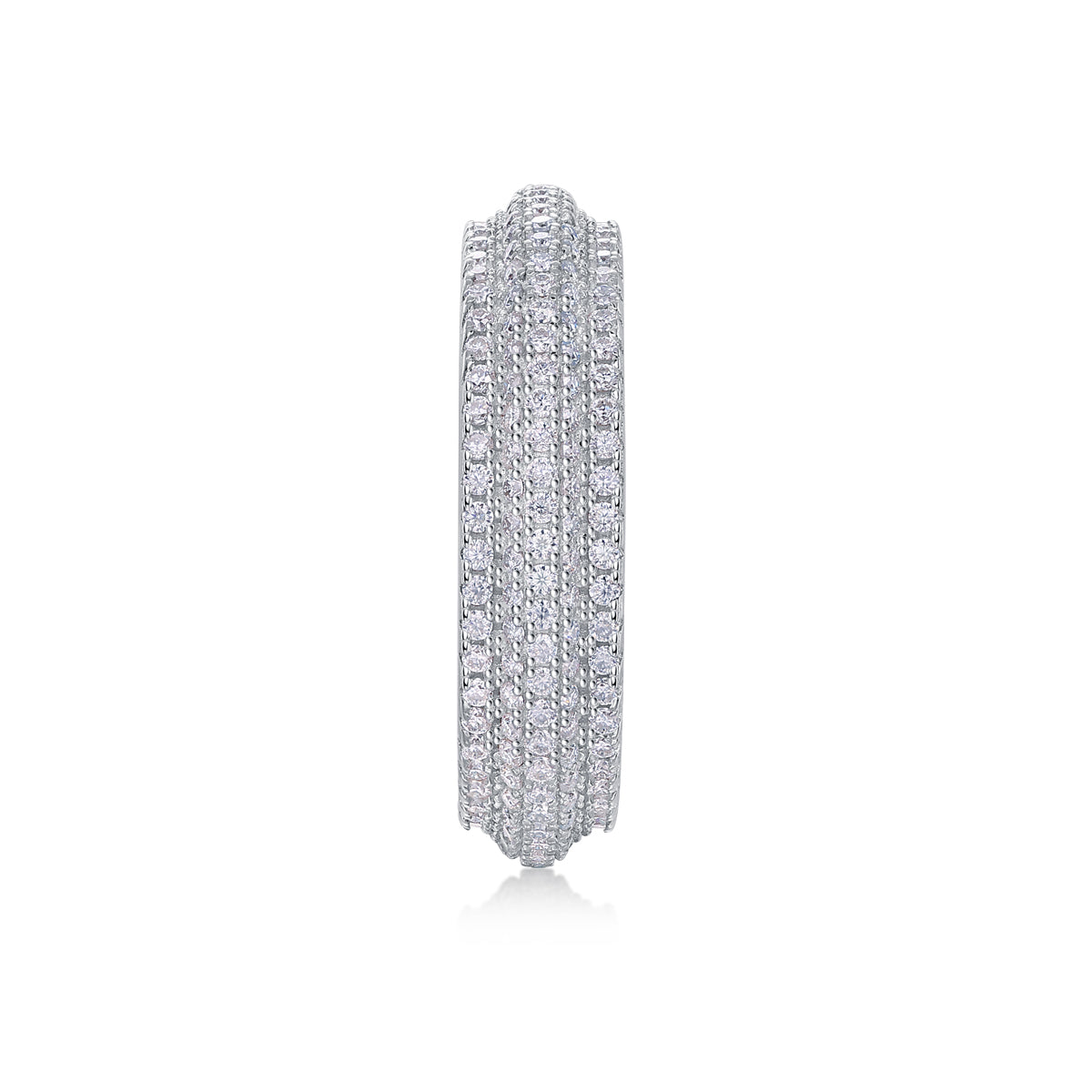 Carissie Ring MF215010 - Silver Side View