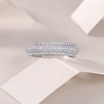Carissie Ring MF215010 - Silver Angle View