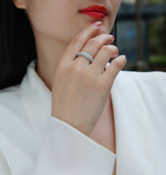 Carissie Ring MF215010 - Silver On Model