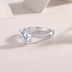 Carissie Ring MF215023 - Silver Angle View