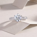Carissie Ring MF215023 - Silver Angle View