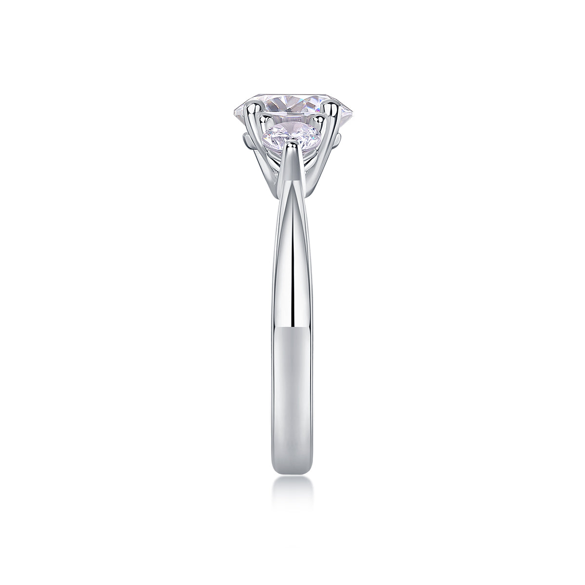 Carissie Ring MF215066 - Silver Side View