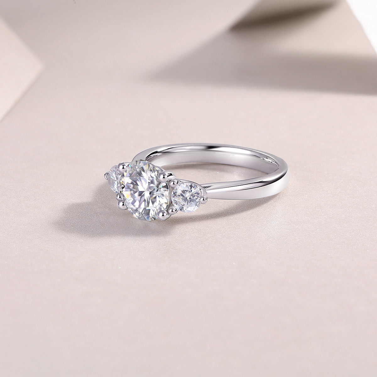 Carissie Ring MF215066 - Silver Angle View