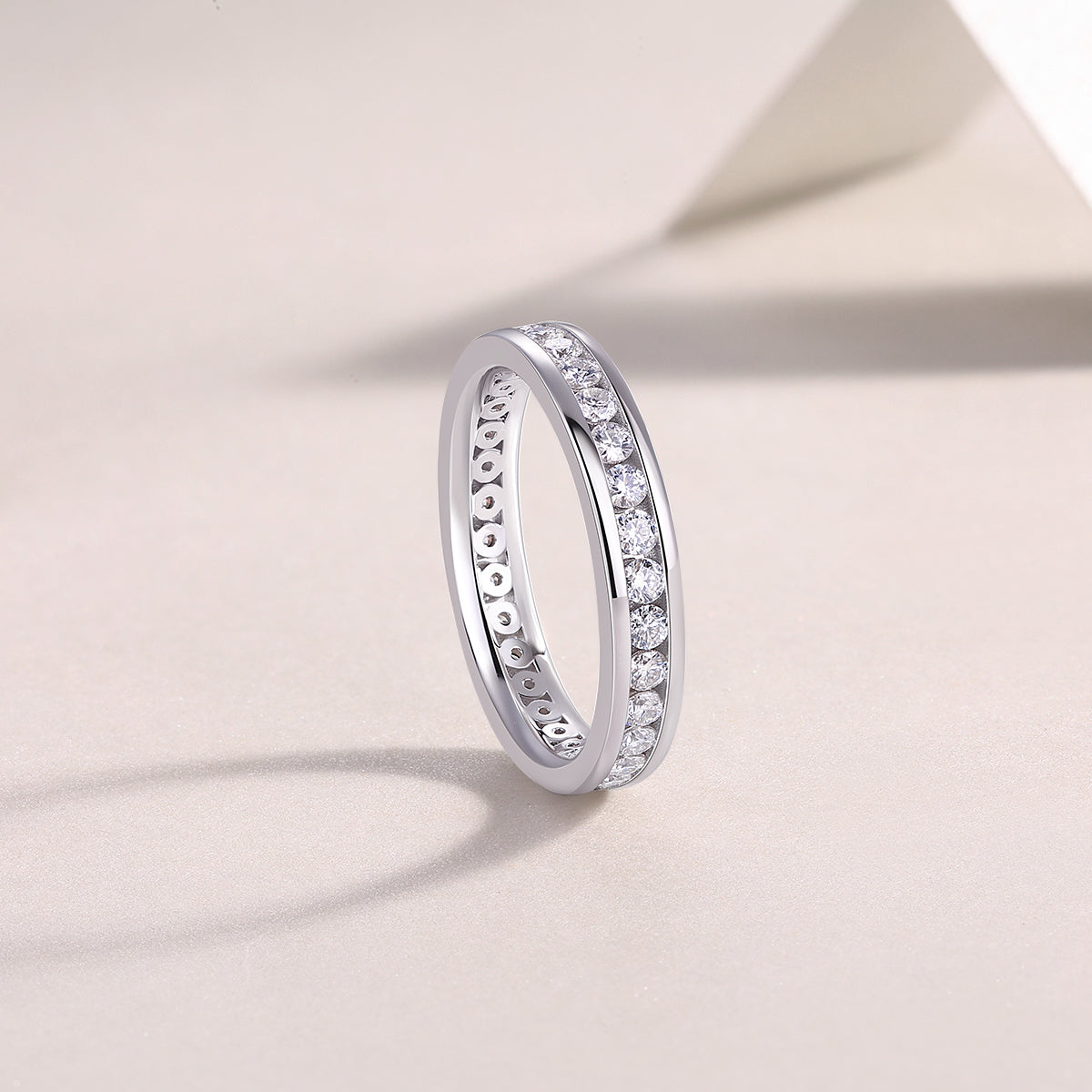Carissie Ring MF215080 - Silver Angle View