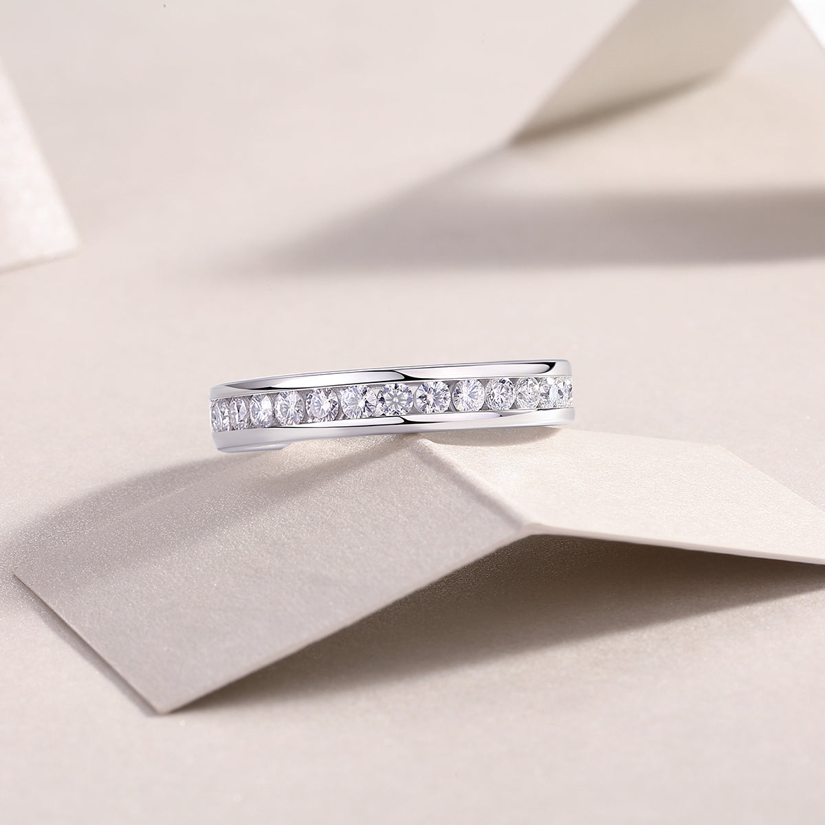 Carissie Ring MF215080 - Silver Angle View