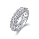 Carissie Ring MF215081 - Silver Angle View