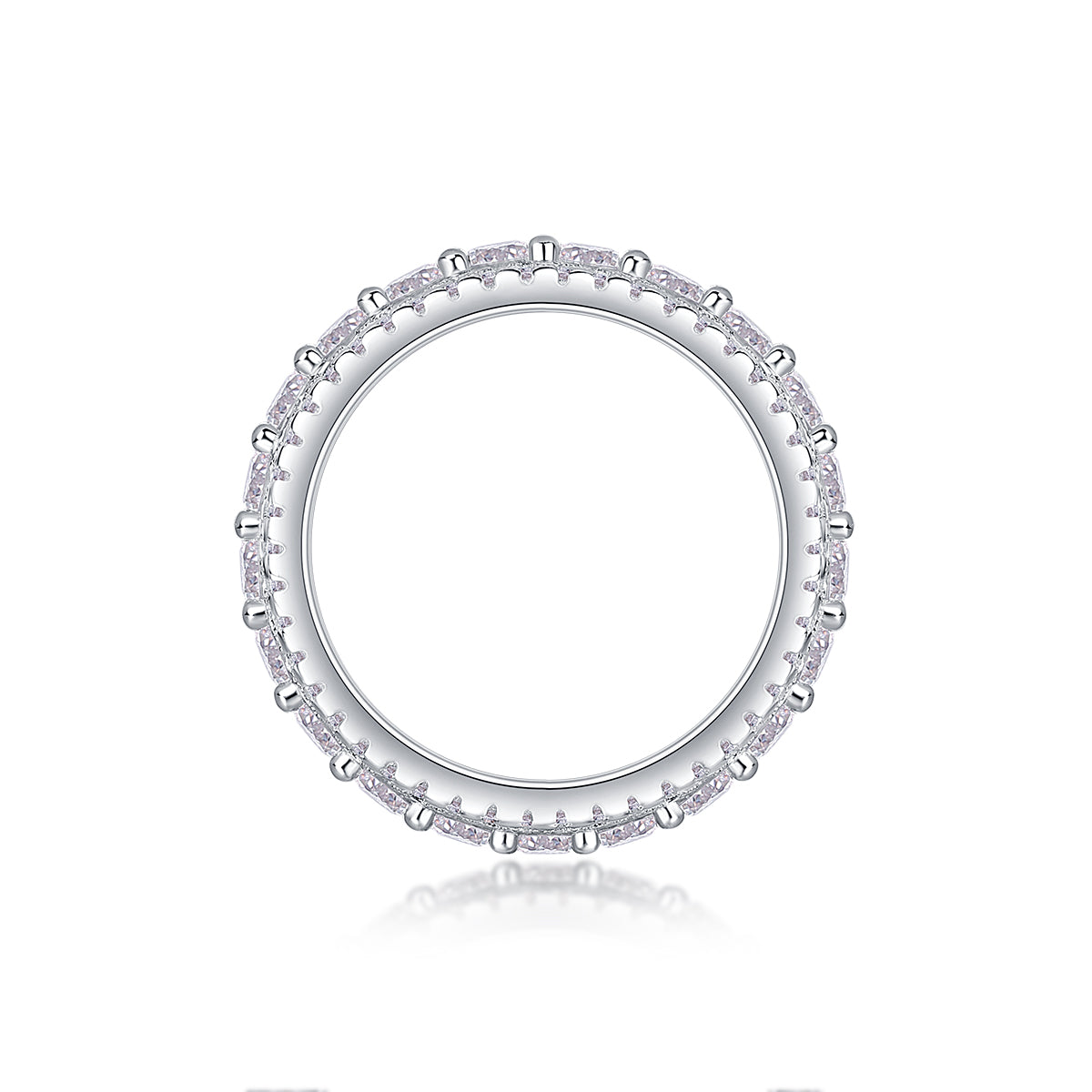 Carissie Ring MF215081 - Silver Side View