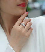 Carissie Ring MF215081 - Silver On Model