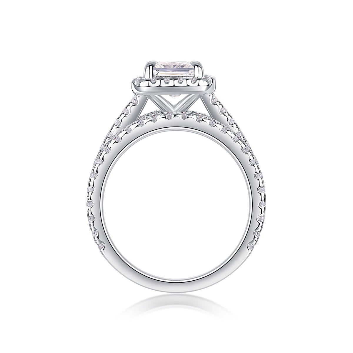 Carissie Ring MF215089 - Silver Side View