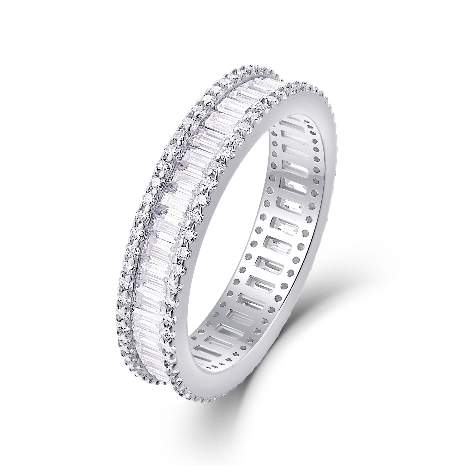 Carissie Ring MF215101 - Silver Angle View