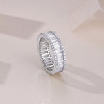 Carissie Ring MF215103 - Silver Angle View