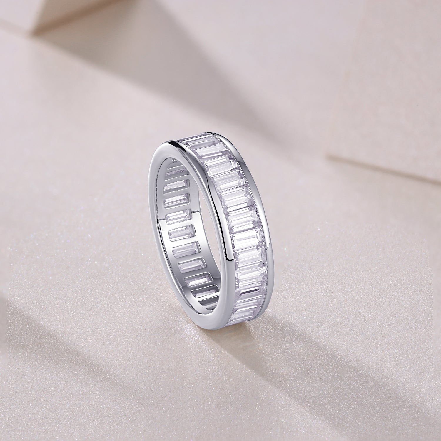 Carissie Ring MF215106 - Silver Angle View