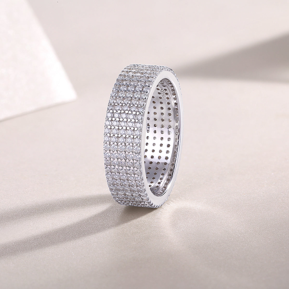 Carissie Ring MF215110 - Silver Angle View