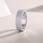Carissie Ring MF215110 - Silver Angle View