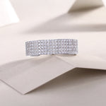 Carissie Ring MF215110 - Silver Angle View