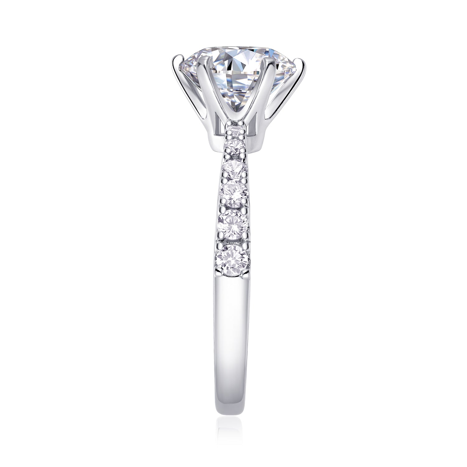Carissie Ring MF215122 - Silver Side View