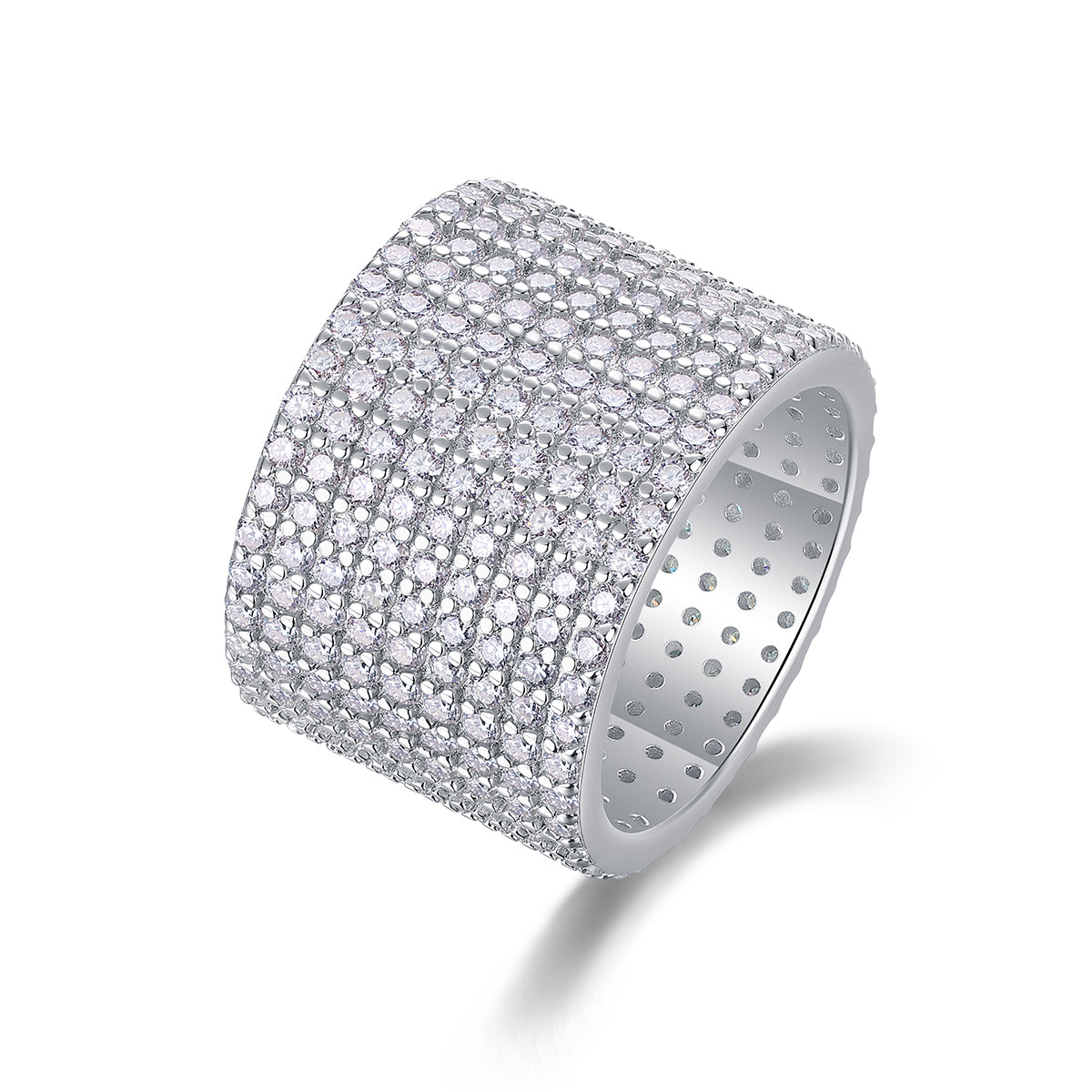 Carissie Ring MF215136 - Silver Angle View