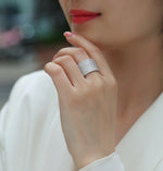 Carissie Ring MF215136 - Silver On Model