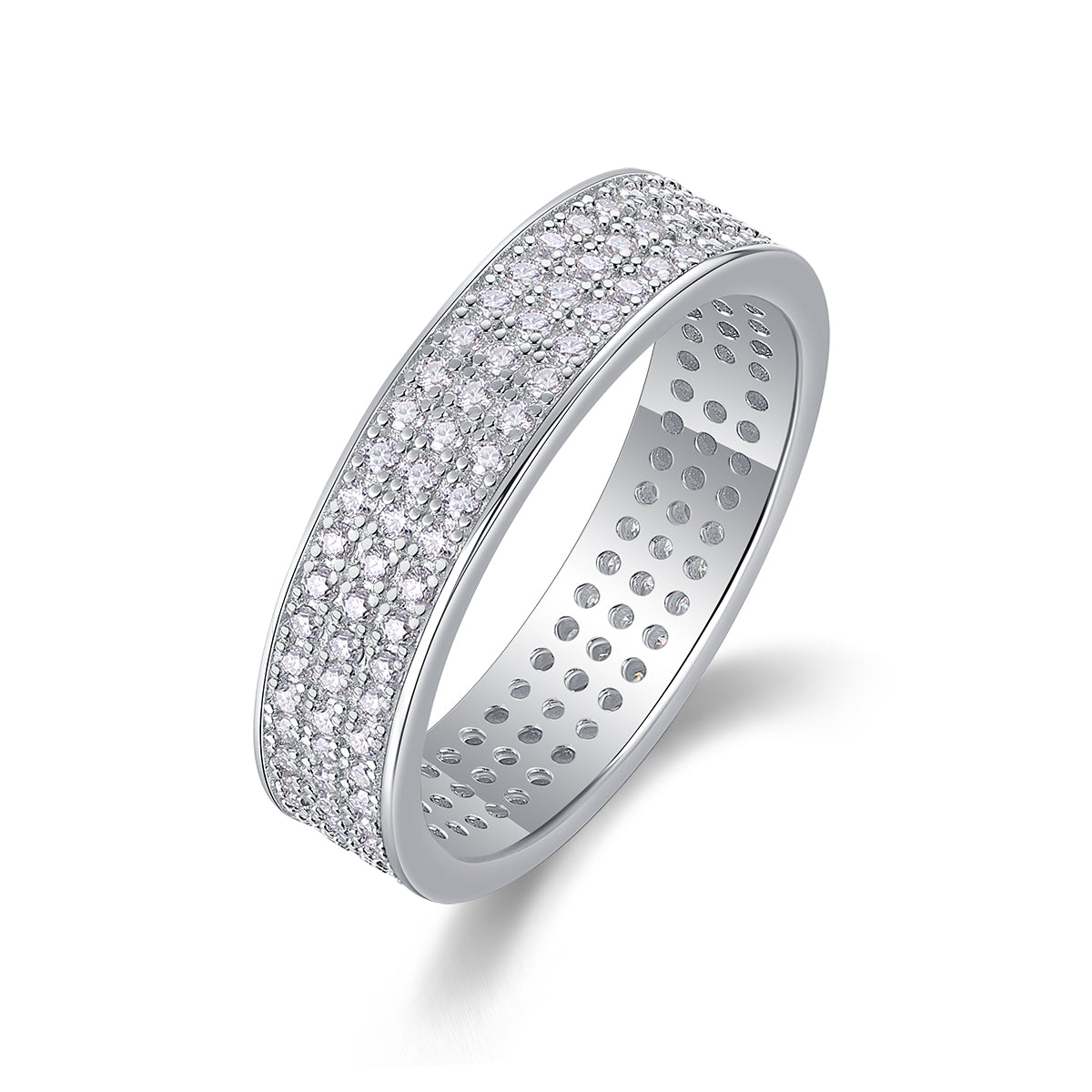 Carissie Ring MF215148 - Silver Angle View