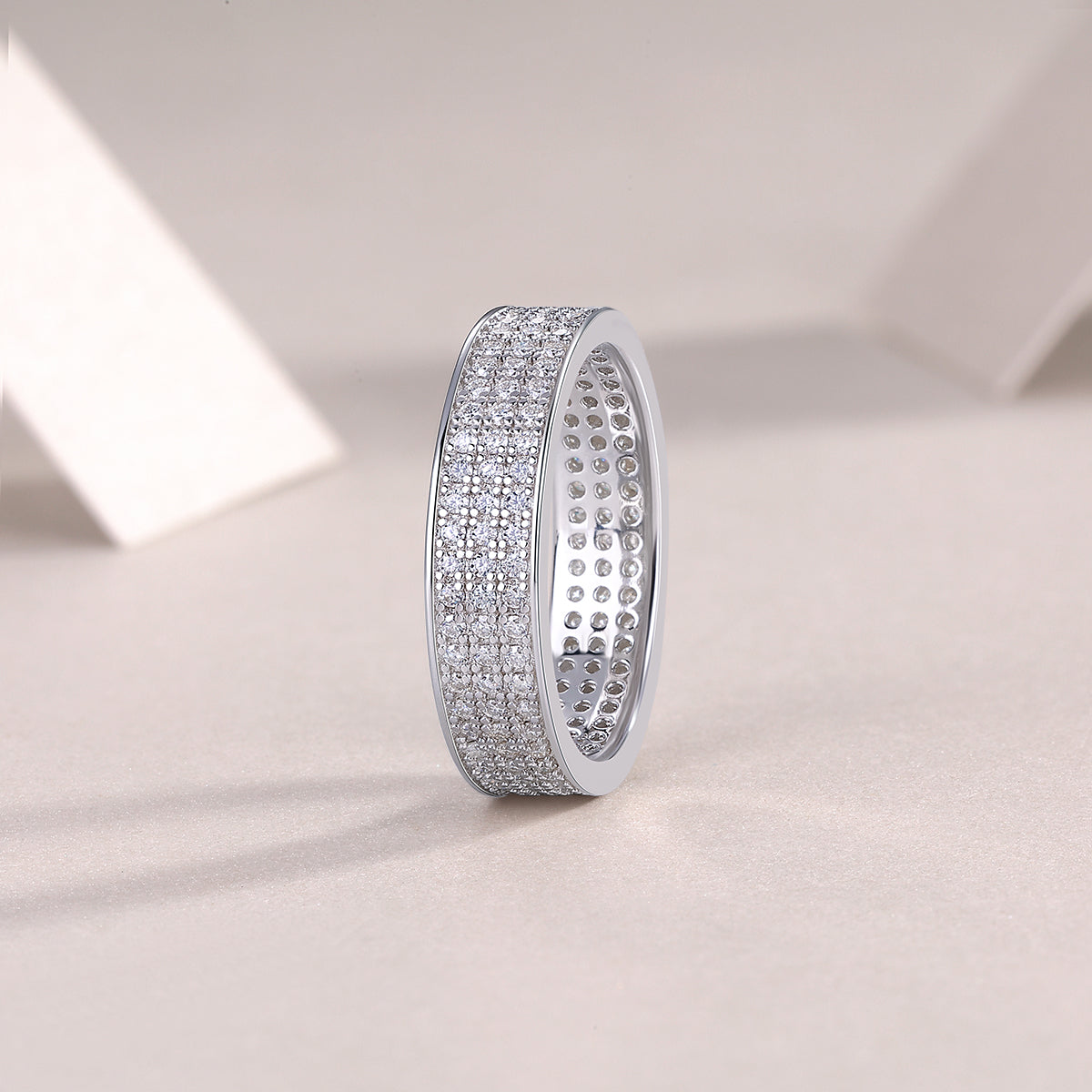 Carissie Ring MF215148 - Silver Angle View