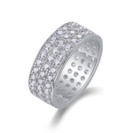 Carissie Ring MF215150 - Silver Angle View