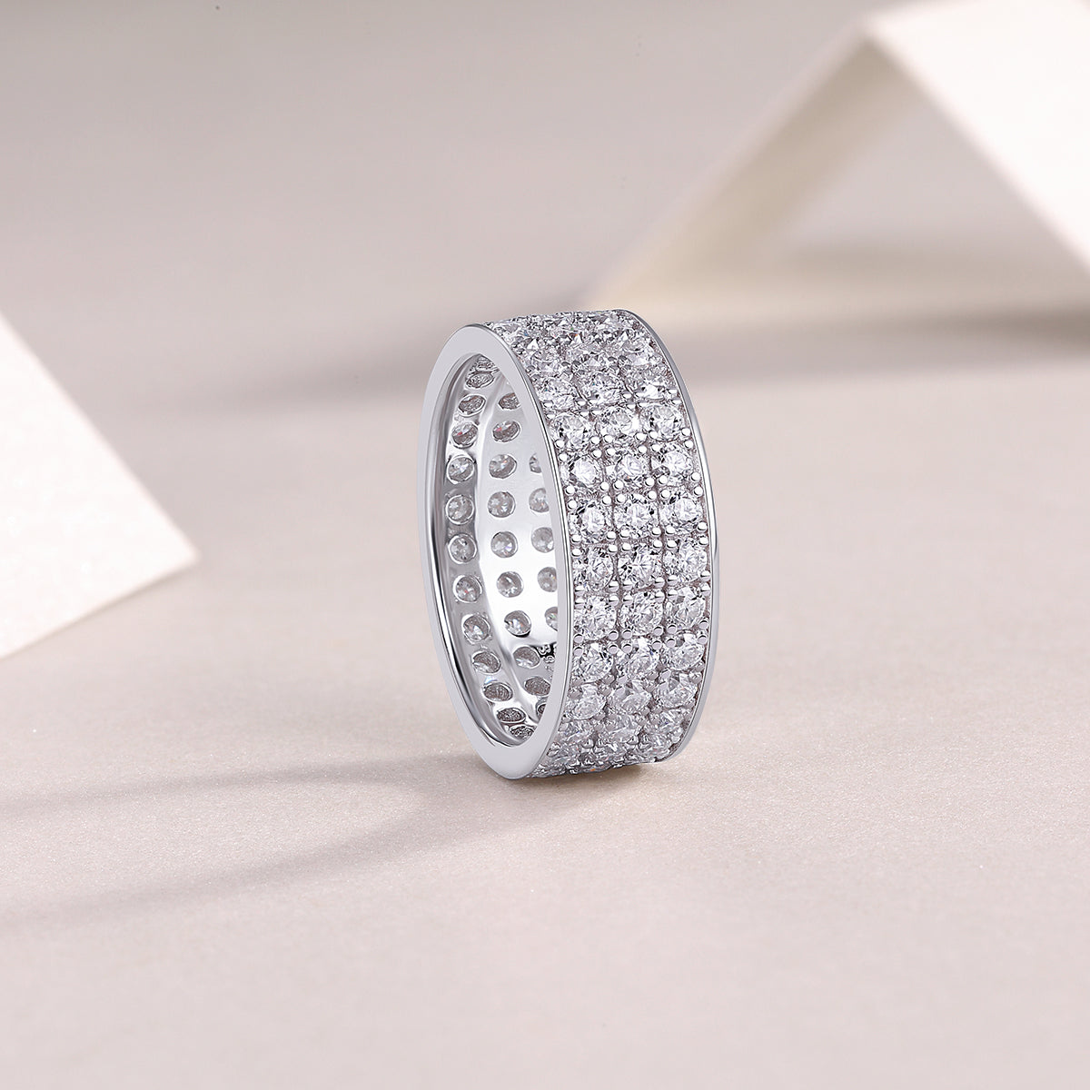 Carissie Ring MF215150 - Silver Angle View