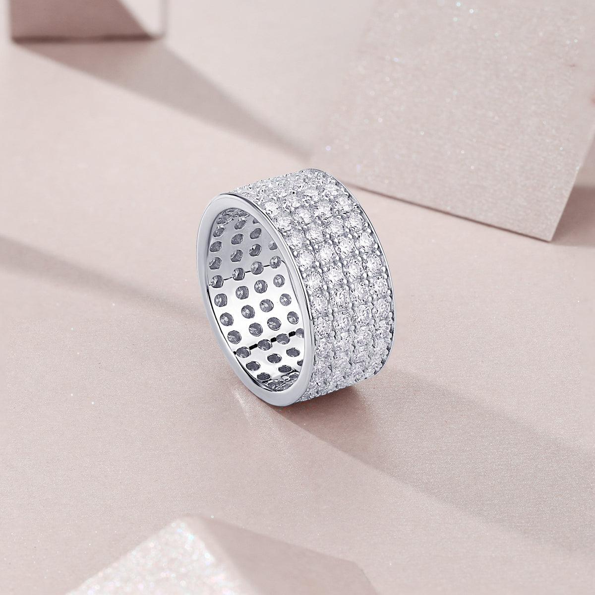 Carissie Ring MF215151 - Silver Angle View