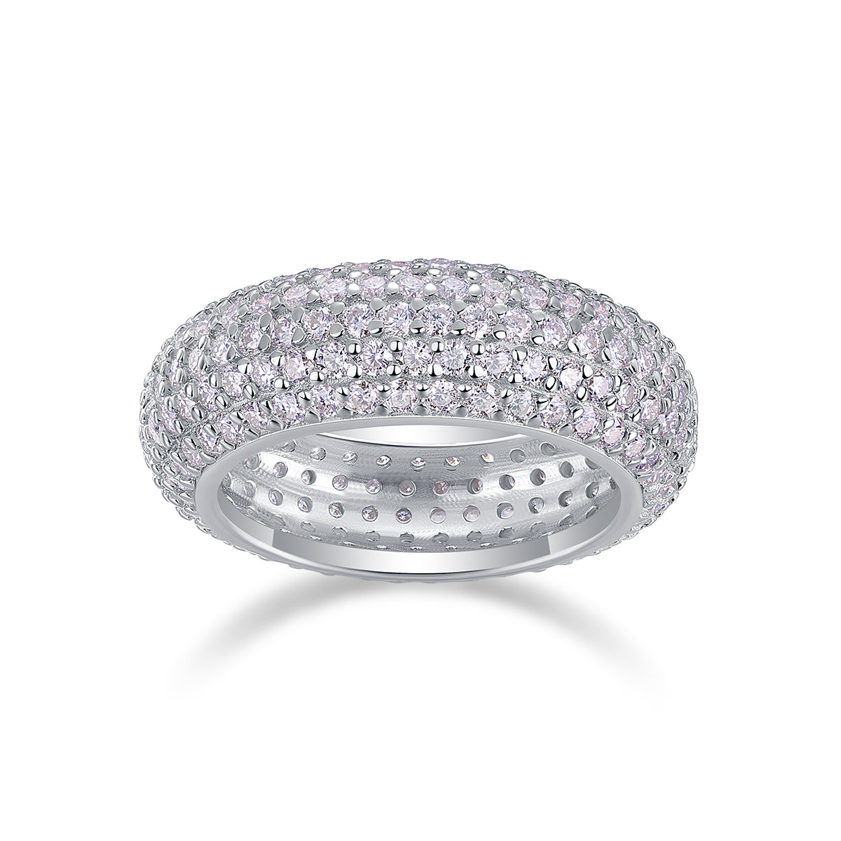 Carissie Ring MF215155 - Silver Angle View