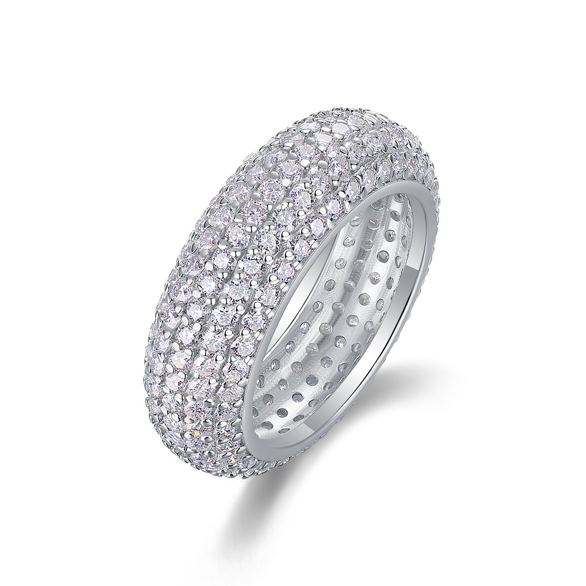 Carissie Ring MF215155 - Silver Angle View