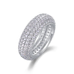 Carissie Ring MF215155 - Silver Angle View