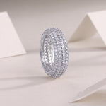 Carissie Ring MF215155 - Silver Angle View