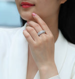 Carissie Ring MF215155 - Silver On Model
