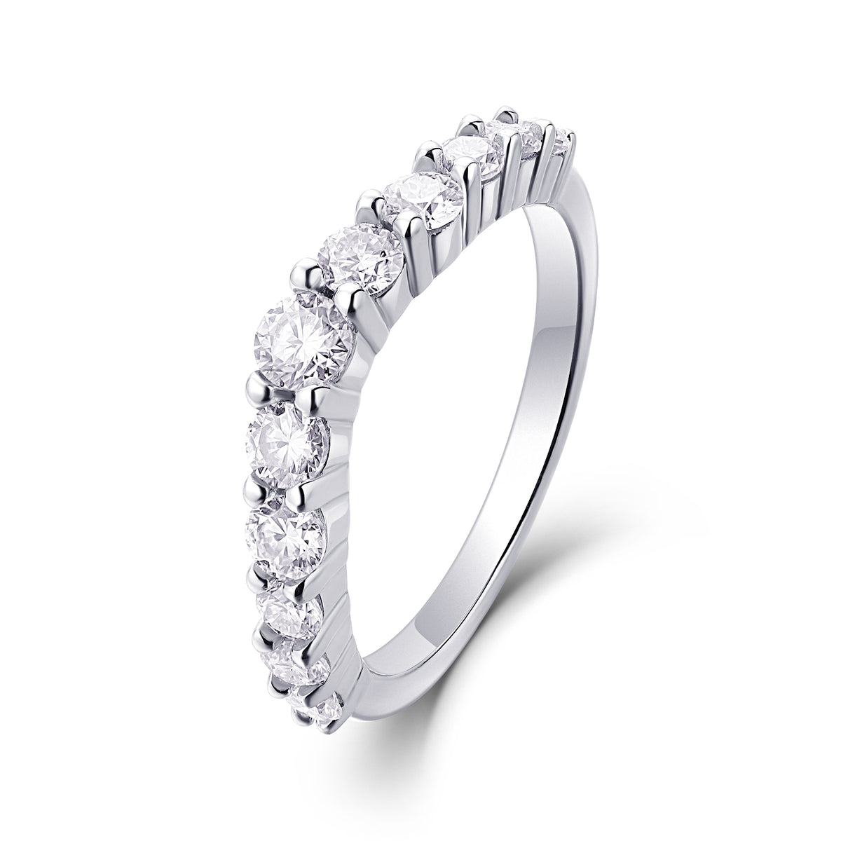 Carissie Ring MF215207 - Silver Angle View