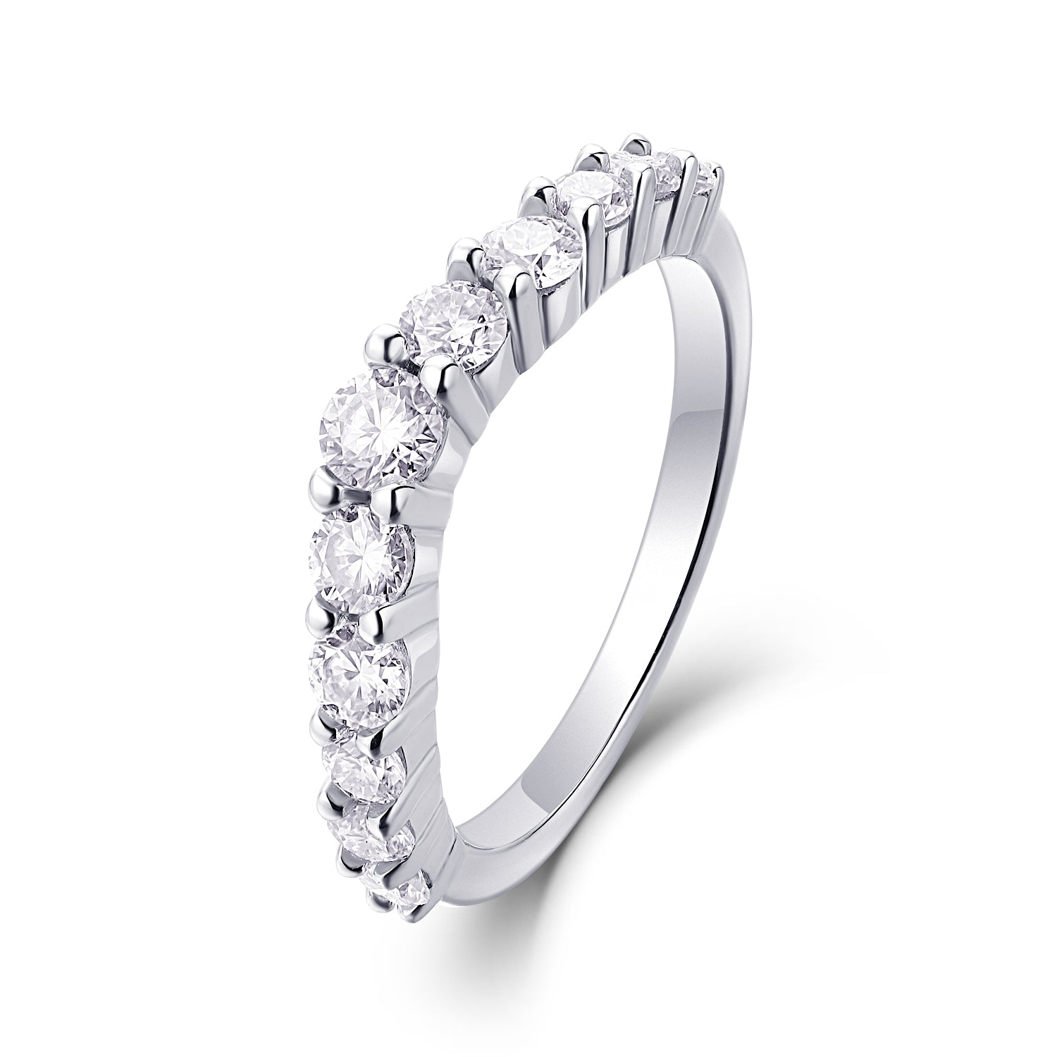 Carissie Ring MF215207 - Silver Angle View