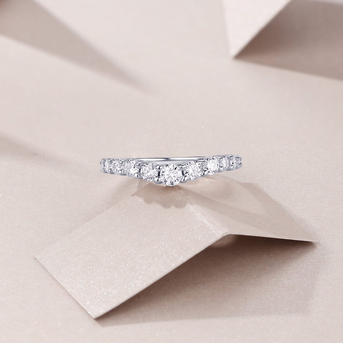Carissie Ring MF215207 - Silver Front View