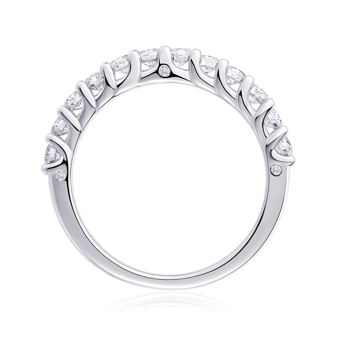 Carissie Ring MF215212 - Silver Side View