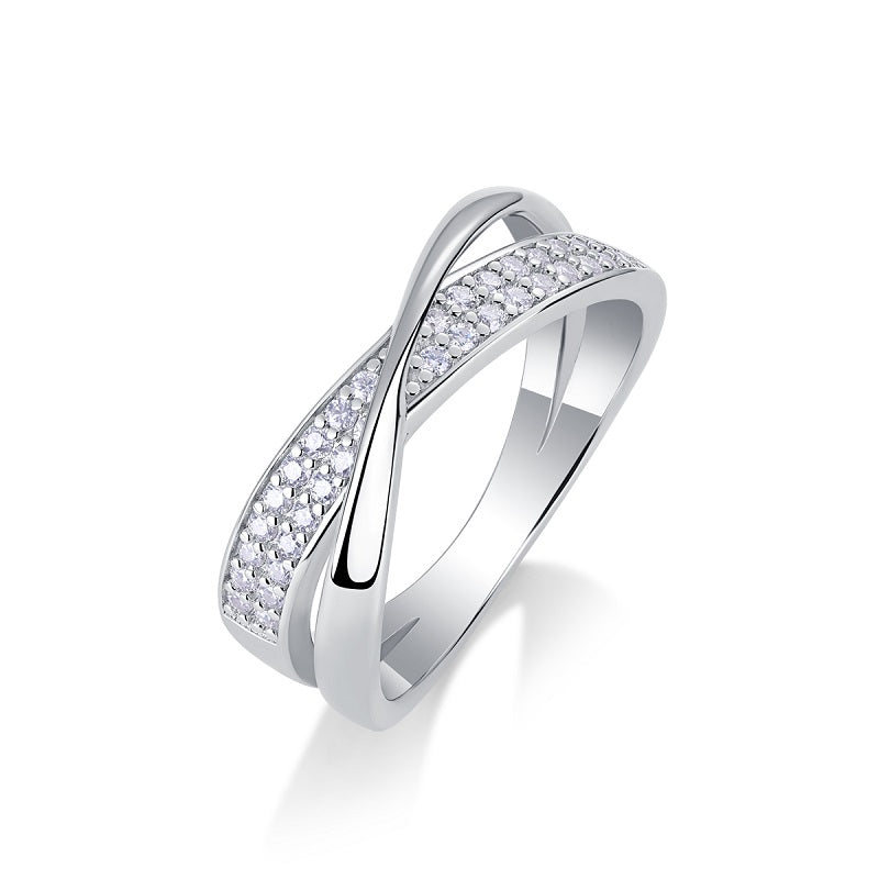 Carissie Ring MF215235 - Silver Angle View