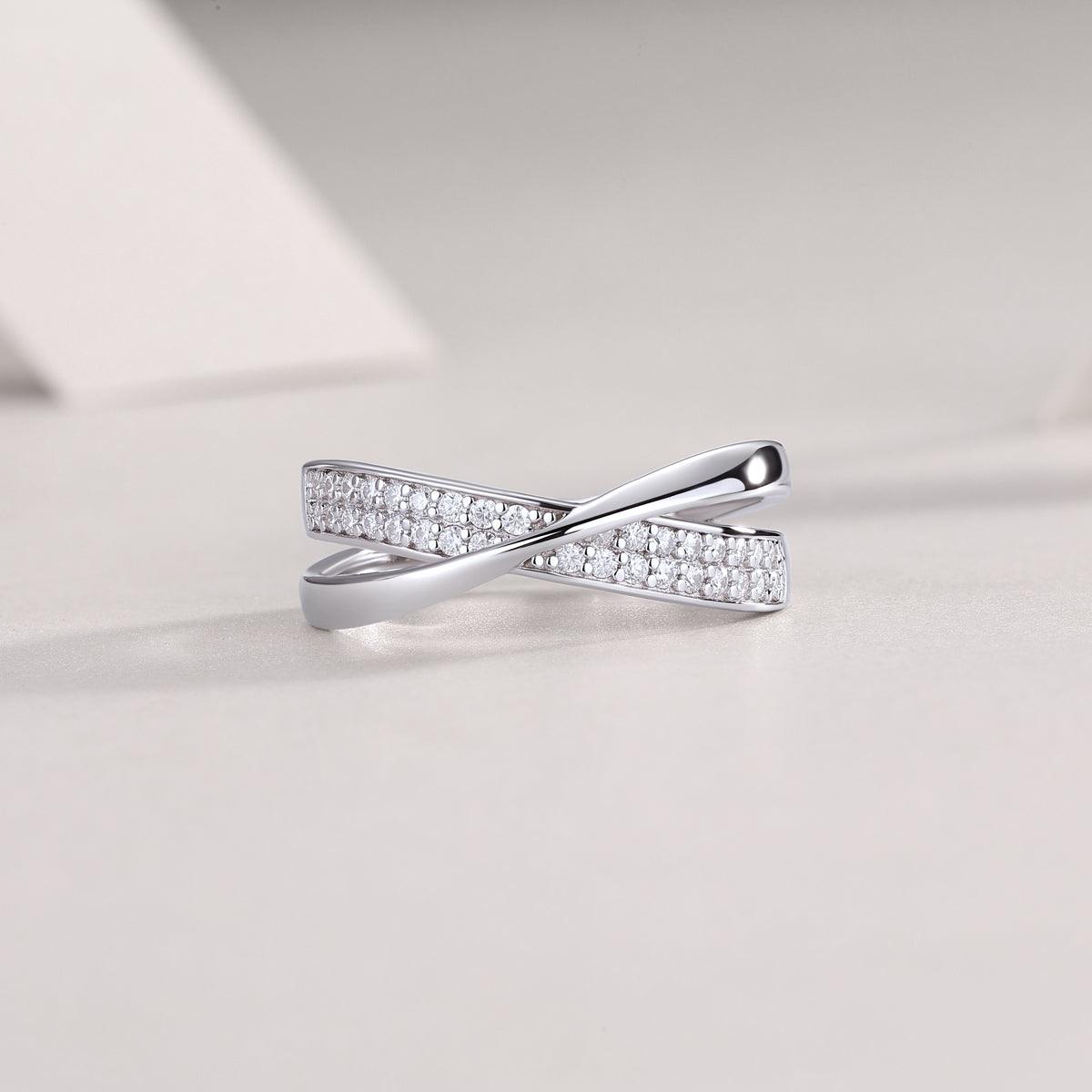 Carissie Ring MF215235 - Silver Front View