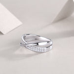 Carissie Ring MF215235 - Silver Angle View
