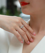 Carissie Ring MF215235 - Silver On Model