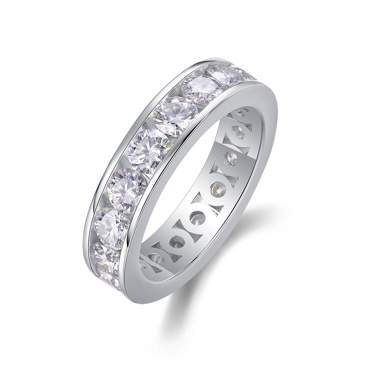 Carissie Ring MF215262 - Silver Angle View