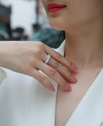 Carissie Ring MF215262 - Silver On Model