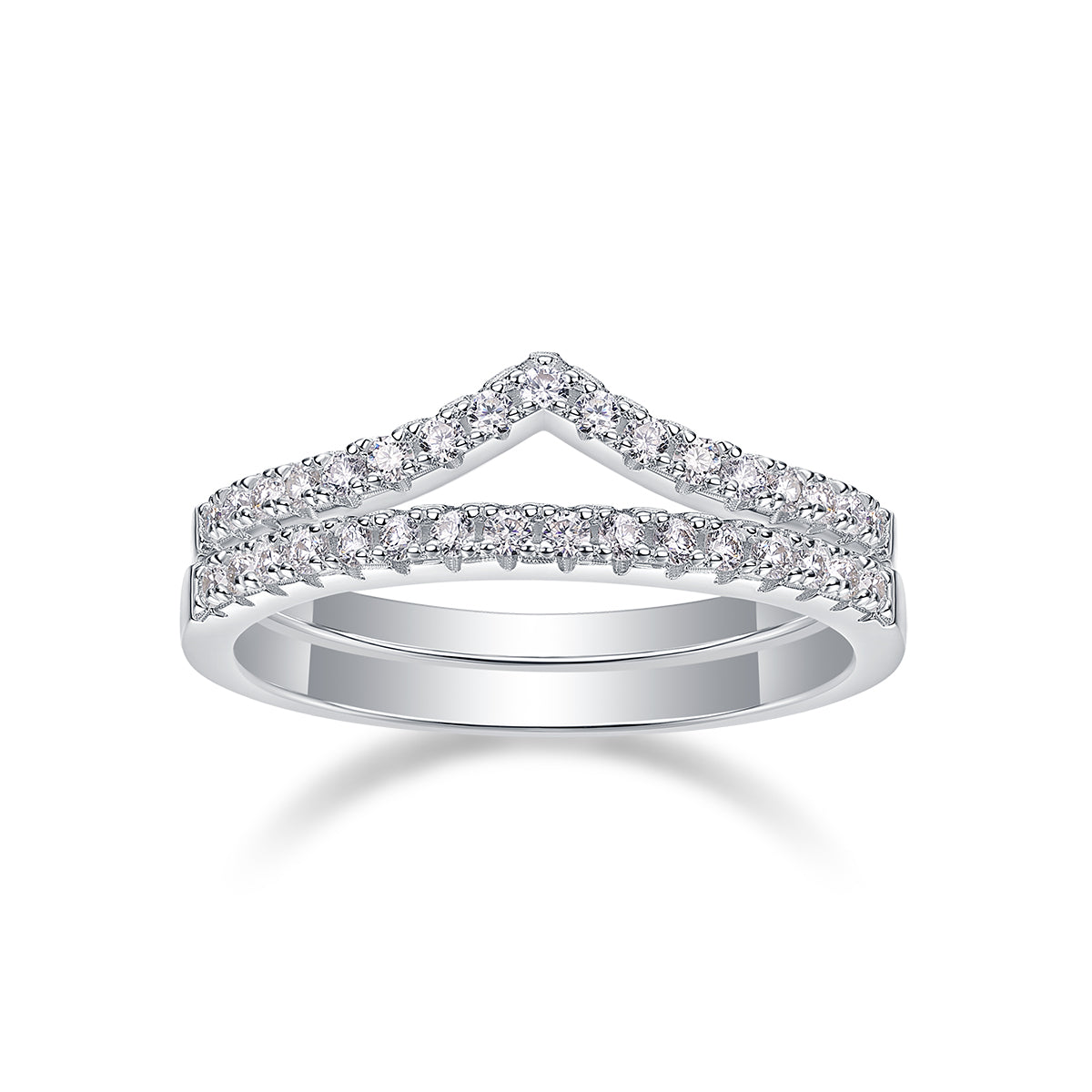 Carissie Ring MF215277 - Silver Front View