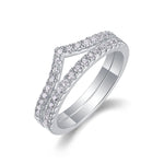 Carissie Ring MF215277 - Silver Angle View
