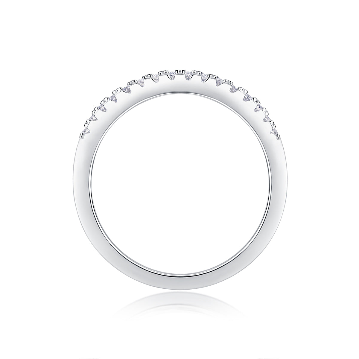 Carissie Ring MF215277 - Silver Side View