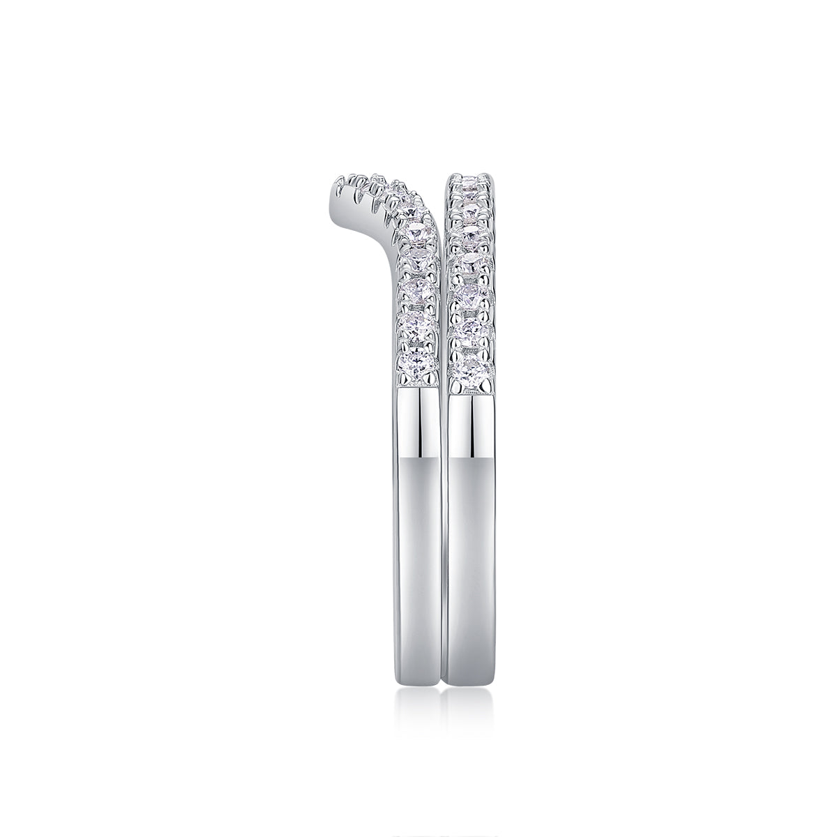 Carissie Ring MF215277 - Silver Side View