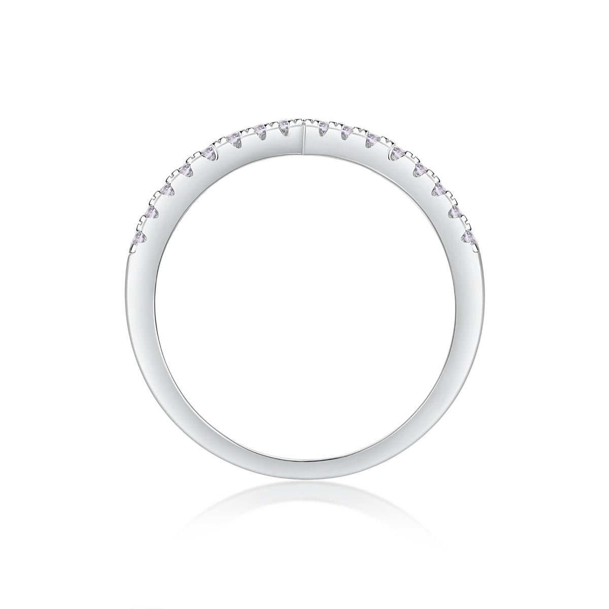 Carissie Ring MF215277 - Silver Side View