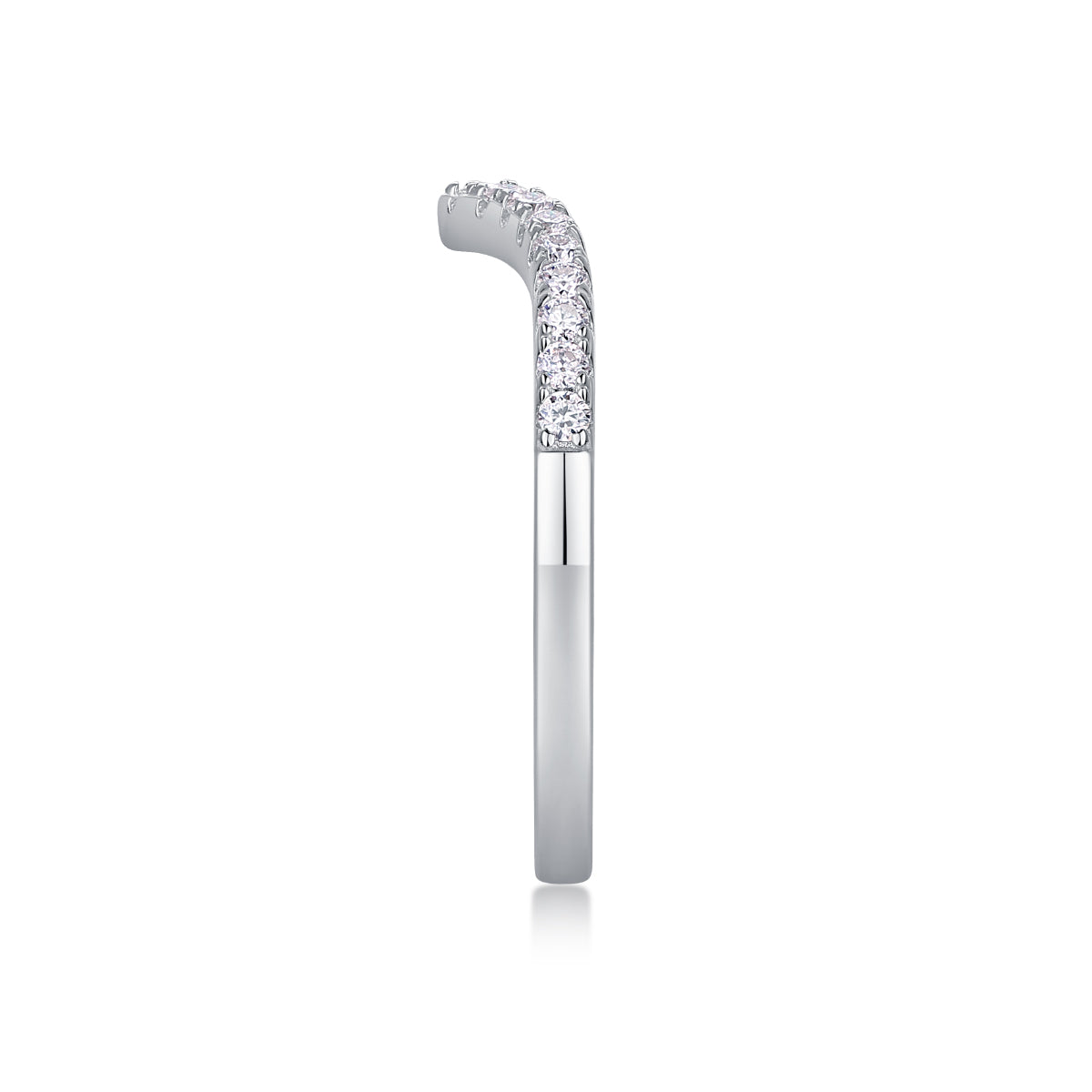 Carissie Ring MF215277 - Silver Side View